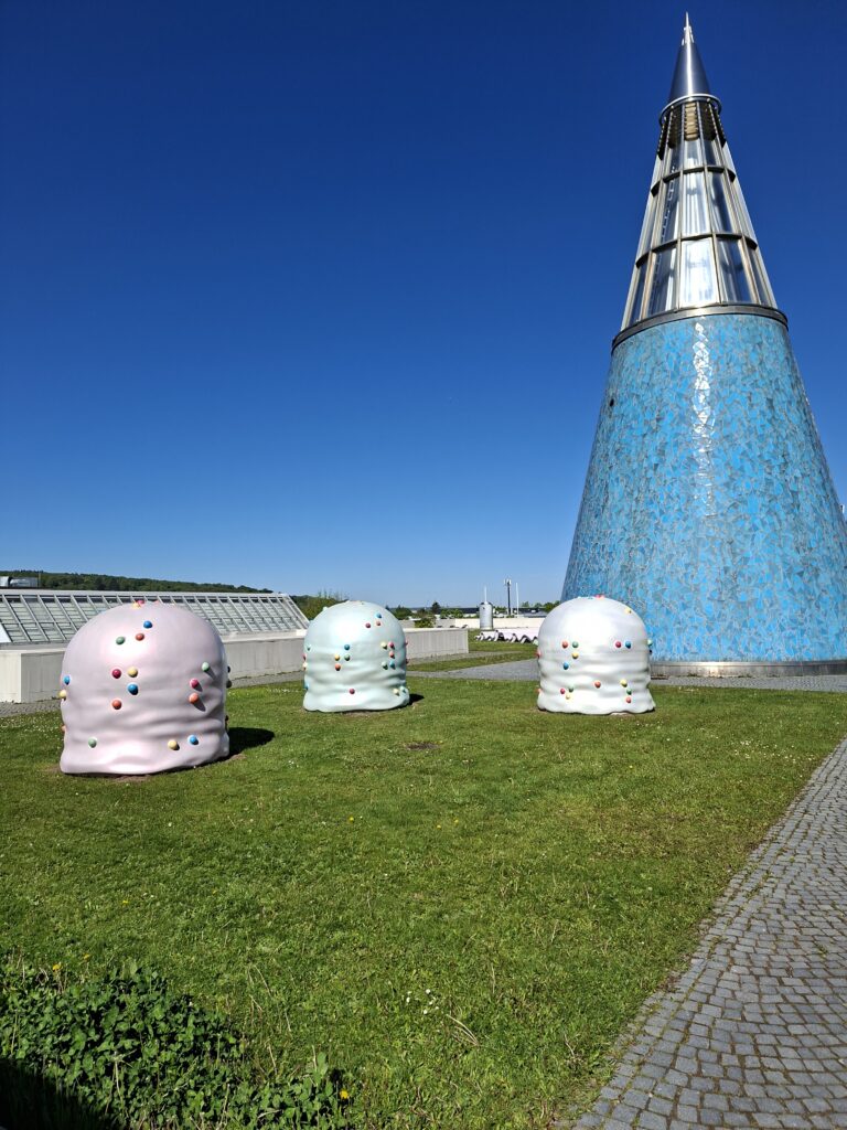Der Bundeskunsthalle auf’s Dach gestiegen